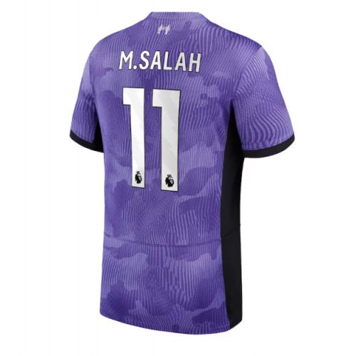 Fotballdrakt Herre Liverpool Mohamed Salah #11 Tredjedrakt 2023-24 Kortermet